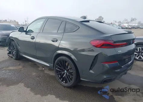 2022 BMW X6 M50I from USA, damaged, VIN 5UXCY8C05N9K57107